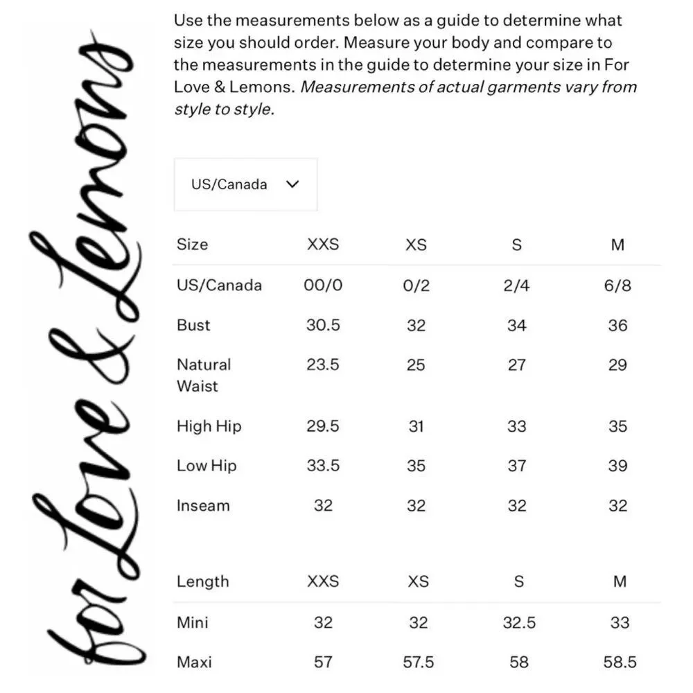 FOR LOVE & LEMONS Chelsea Embroidered Floral Maxi Dress NWT! - Picture 14 of 14